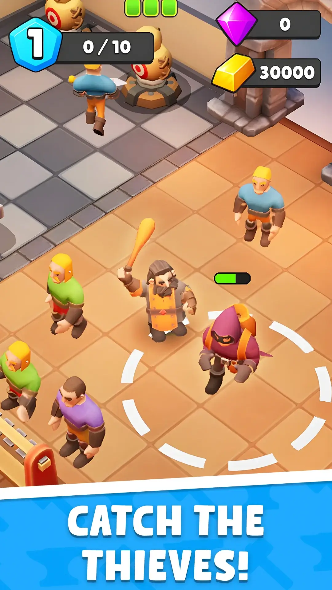 Catching thieves in the forge